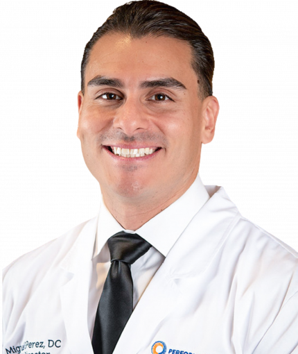 Meet Our Doctors 8 Dr. Miguel Perez, DC