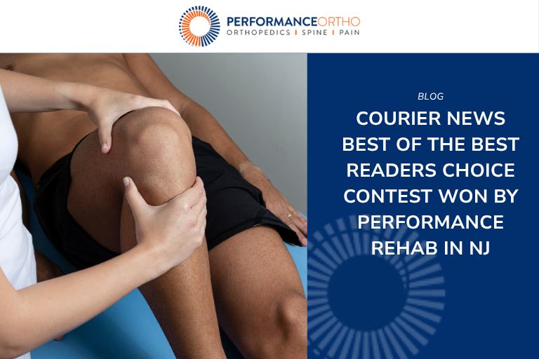Courier News Best of the Best Readers Choice Contest Won by Performance Rehab in NJ
