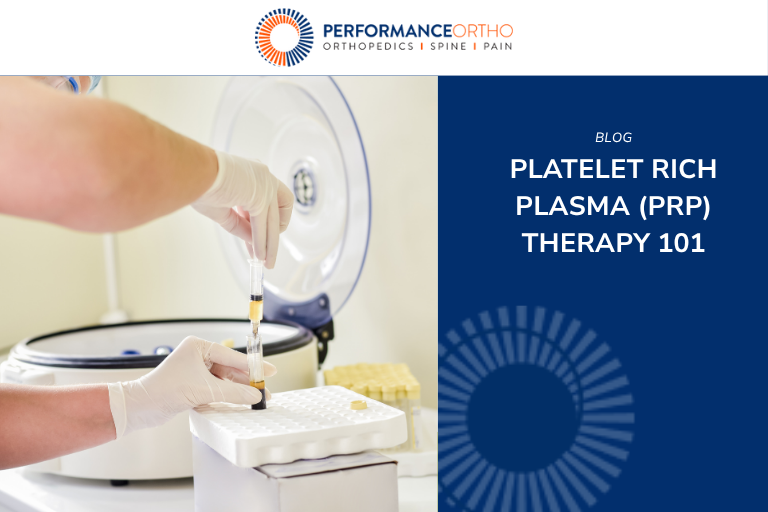 Platelet Rich Plasma (PRP) Therapy 101