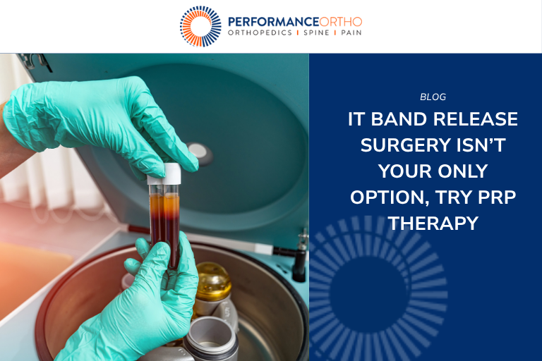IT Band Release Surgery isn’t your only option, try PRP Therapy