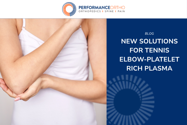 New Solutions for Tennis Elbow-Platelet Rich Plasma