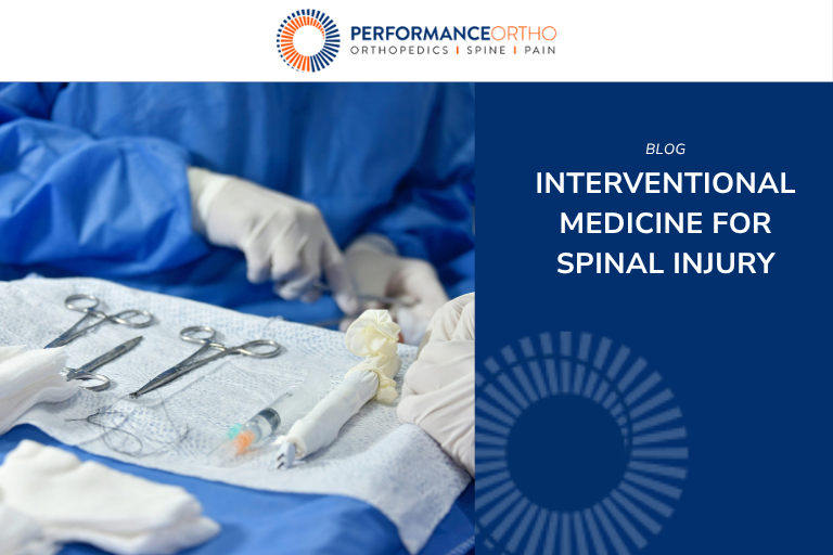 Interventional Medicine for Spinal Injury
