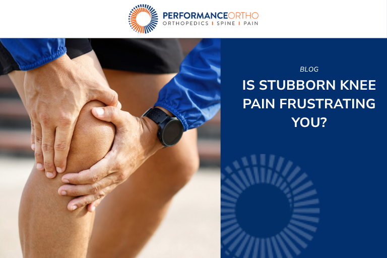 Is stubborn knee pain frustrating you