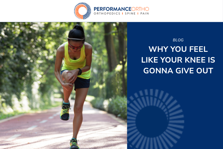 Why You Feel Like Your Knee is Gonna Give Out