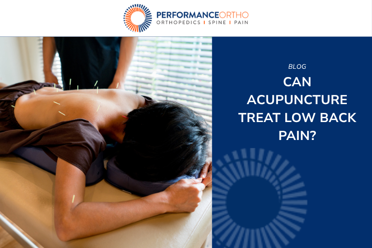 Can acupuncture treat low back pain