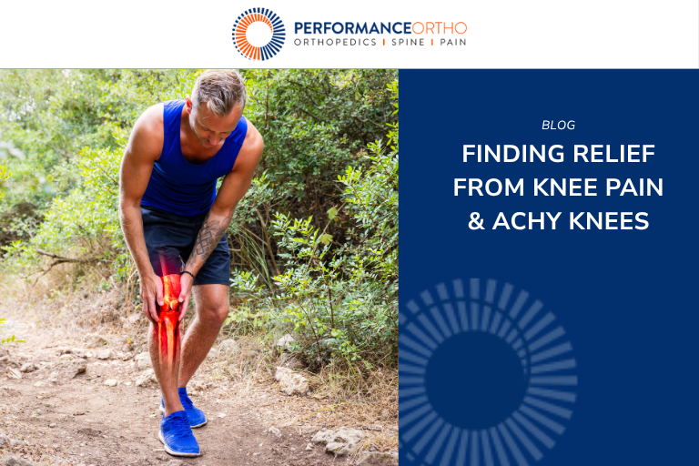 Finding Relief from Knee Pain & Achy Knees