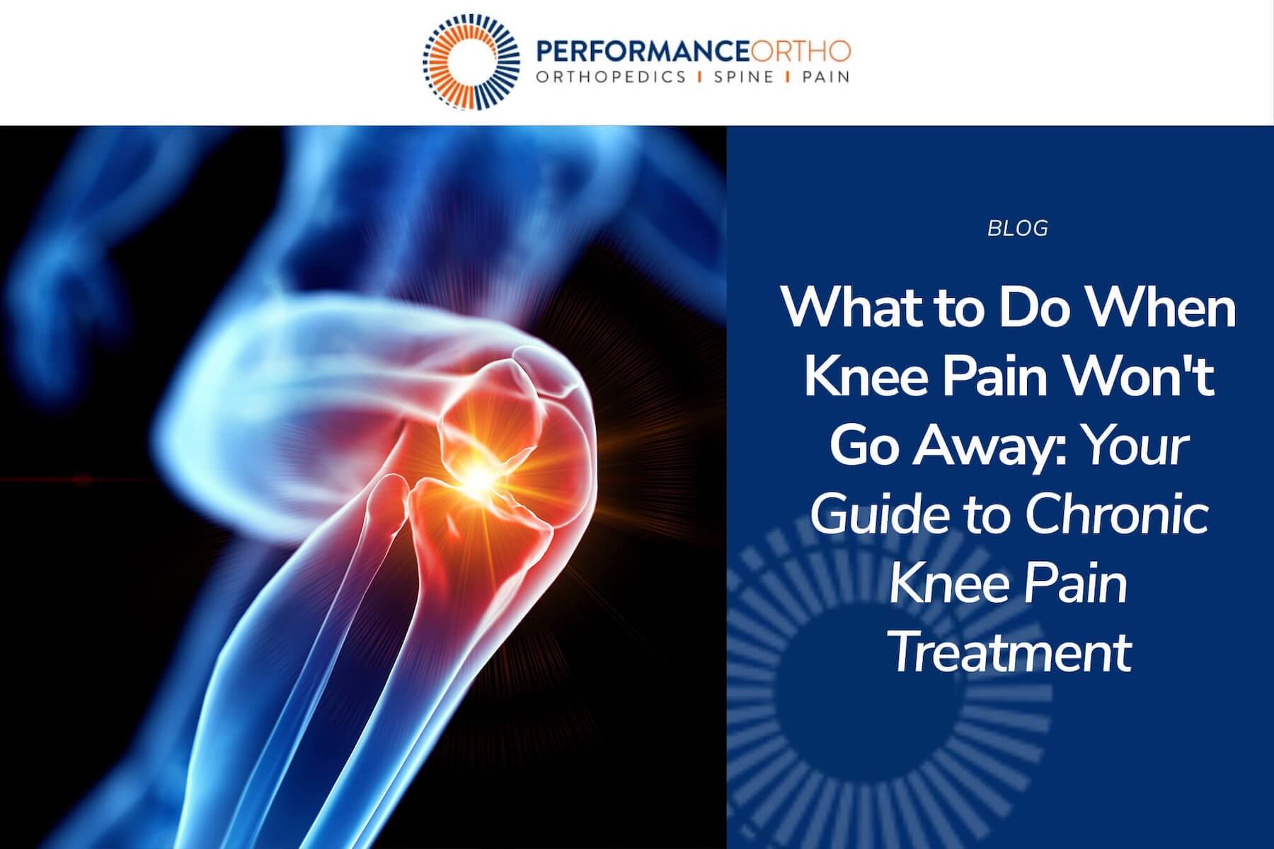 What to do when knee pain won't go away: Your guide to chronic knee pain treatment cover image