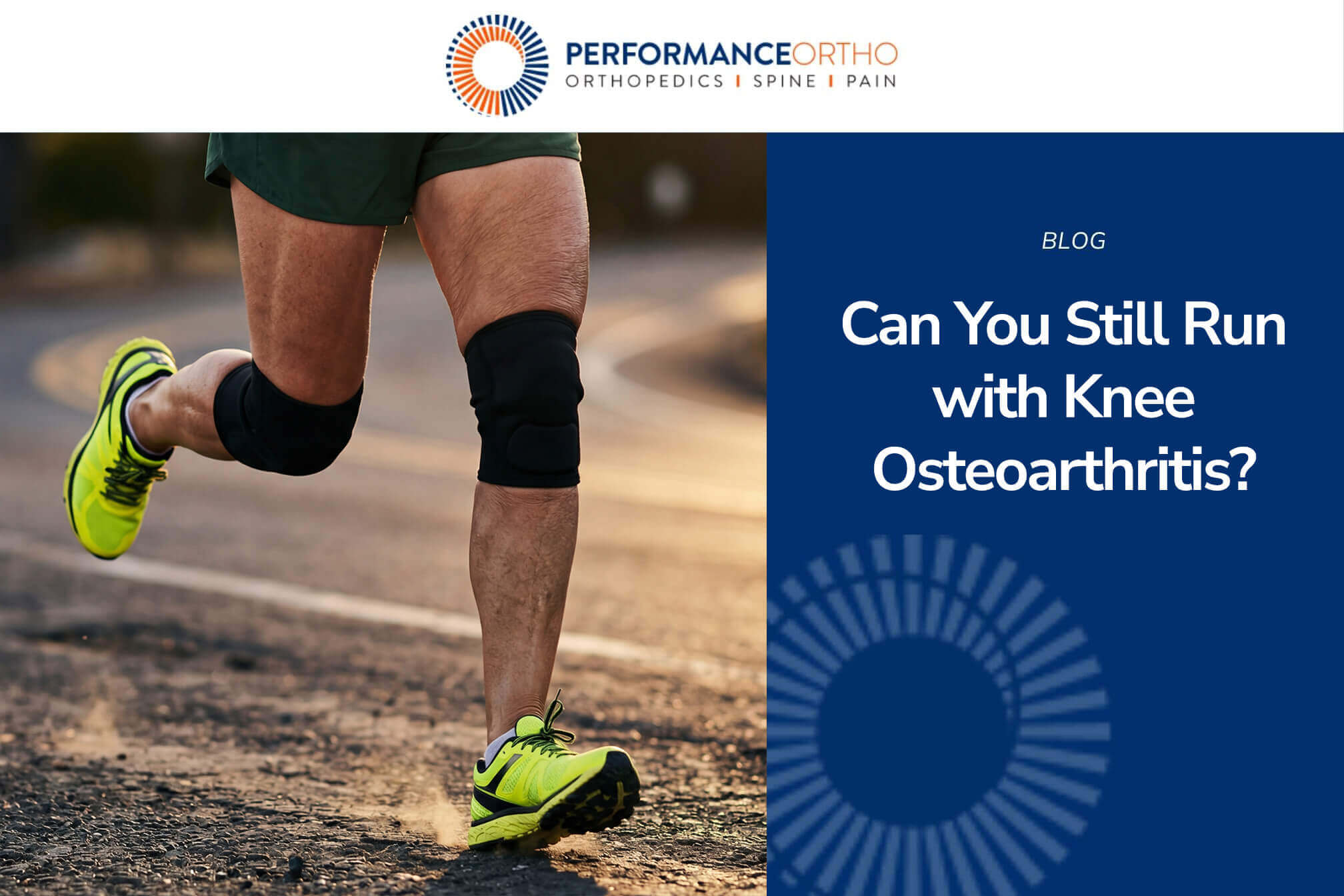 Can you still run with knee osteoarthritis?